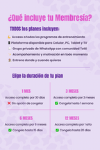 Membresía 3 meses