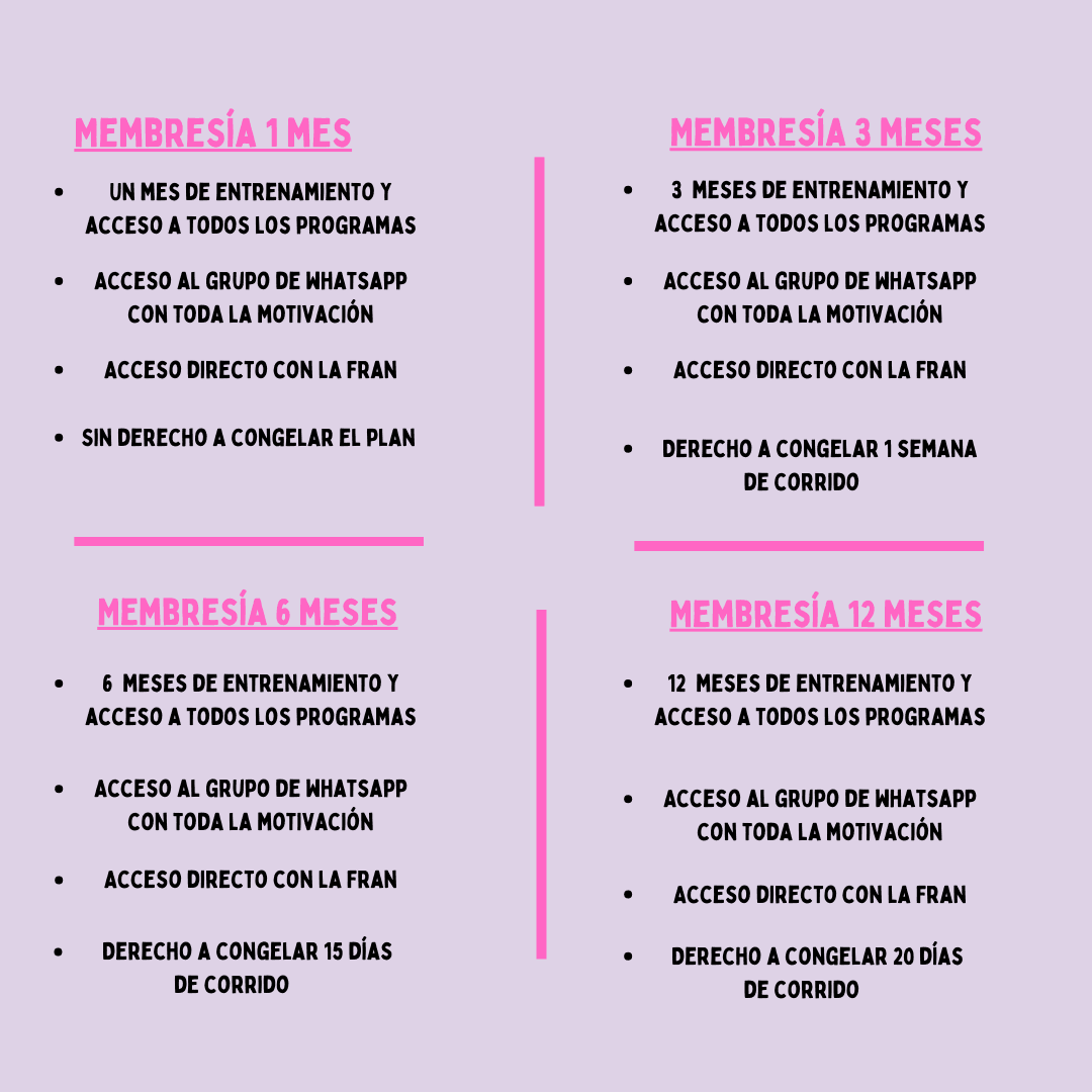 Membresía 1 mes