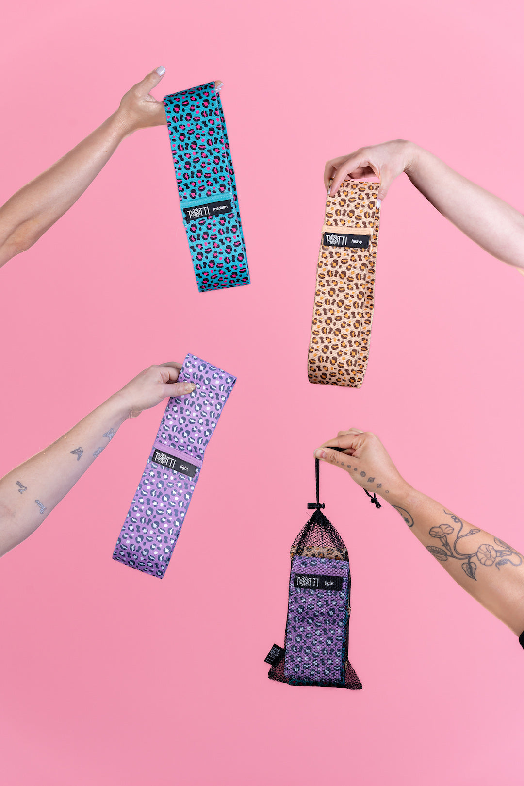 Pack Bandas de Resistencia Animal Print